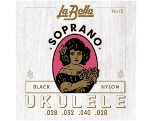 LA BELLA 15 - Струны для укулеле сопрано
