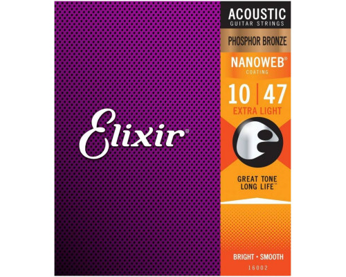 ELIXIR 16002 - Струны для акустической гитары