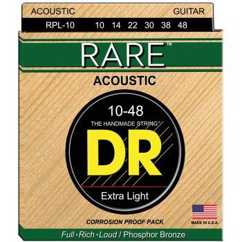 DR RPL 10 - Струны для акустической гитары