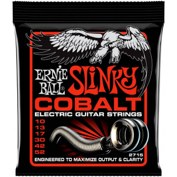 ERNIE BALL 2715 Cobalt Slinky Skinny Top Heavy Bottom 10-52 - Струны для электрогитары