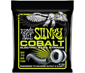 ERNIE BALL 2732 Cobalt Slinky Regular 50-105 - Струны для бас-гитары