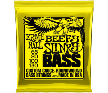 ERNIE BALL 2840 Nickel Wound Slinky Beefy 65-130 - Струны для бас-гитары
