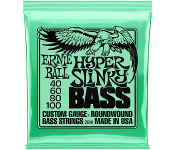 ERNIE BALL 2841 Nickel Wound Slinky Hyper 40-100 - Струны для бас-гитары