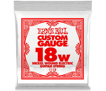 ERNIE BALL 1118 Nickel Wound .018 - Струна одиночная для электрогитары
