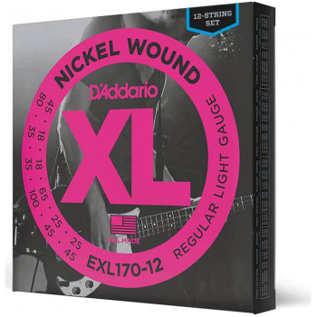 D'ADDARIO EXL170 12 - Струны для электрогитары 12-струнной