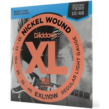 D'ADDARIO EXL110 W - Струны для электрогитары