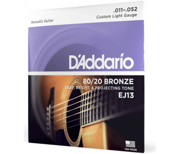 D'ADDARIO EJ13 - Струны для акустической гитары