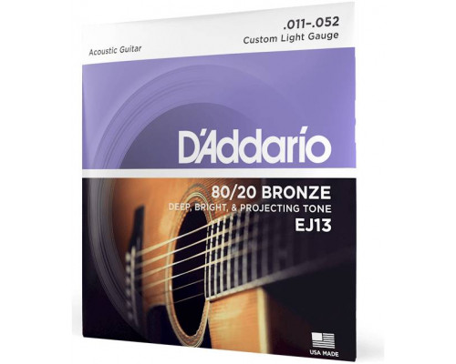 D'ADDARIO EJ13 - Струны для акустической гитары