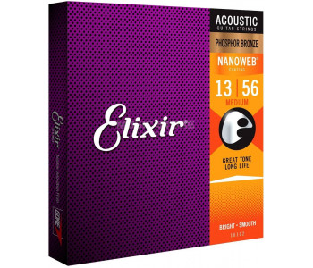 ELIXIR 16102 - Струны для акустической гитары