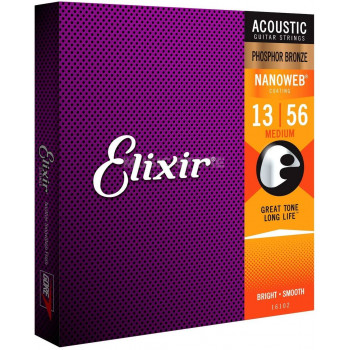 ELIXIR 16102 - Струны для акустической гитары