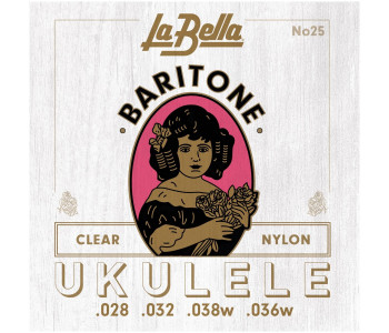 LA BELLA 25 - Струны для укулеле баритон