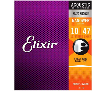 ELIXIR 11152 - Струны для акустической гитары