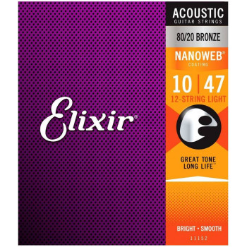 ELIXIR 11152 - Струны для акустической гитары