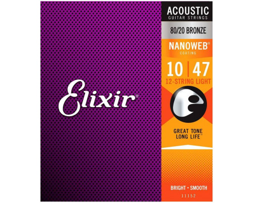ELIXIR 11152 - Струны для акустической гитары
