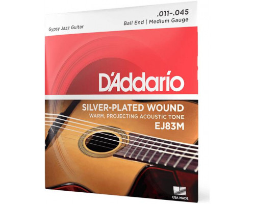 D'ADDARIO EJ83 M - Струны для акустической гитары типа Selmer