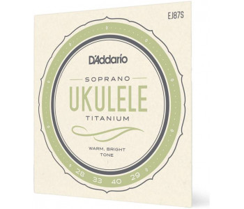 D'ADDARIO EJ87 S - Струны для укулеле сопрано Даддарио