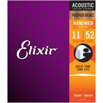 ELIXIR 16027 - Струны для акустической гитары