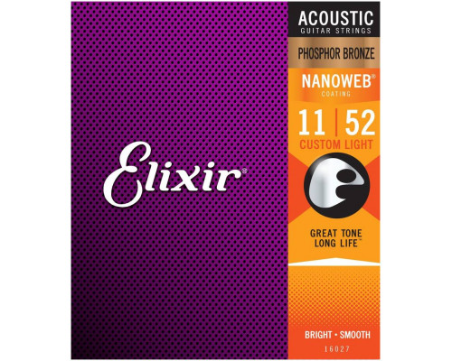 ELIXIR 16027 - Струны для акустической гитары