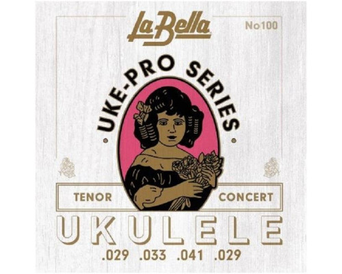 LA BELLA Set 100 Tenor/Concer - Струны для укулеле тенор