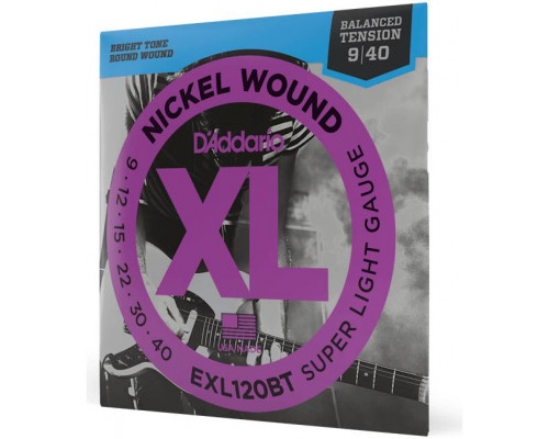 D'ADDARIO EXL120 BT - Струны для электрогитары