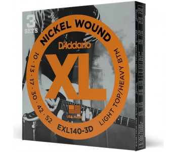 D'ADDARIO EXL140 3D - Струны для электрогитары