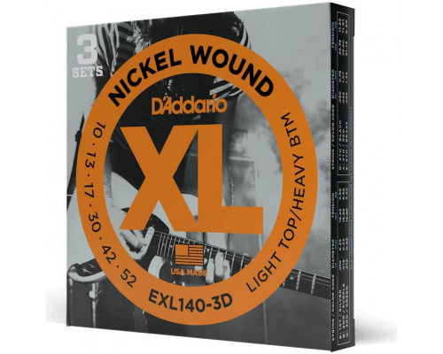 D'ADDARIO EXL140 3D - Струны для электрогитары
