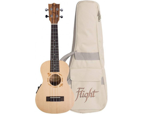 FLIGHT DUC525 EQ SP/ZEB - Укулеле концерт