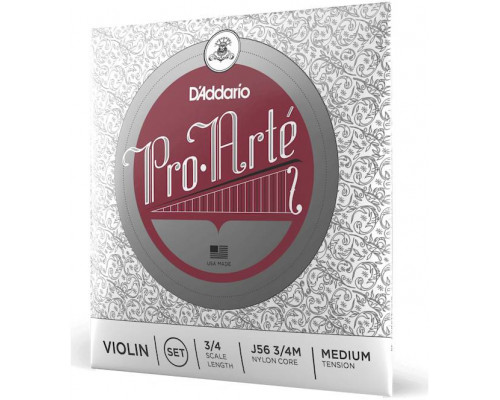 D'ADDARIO J56 3/4 M - Струны для скрипки