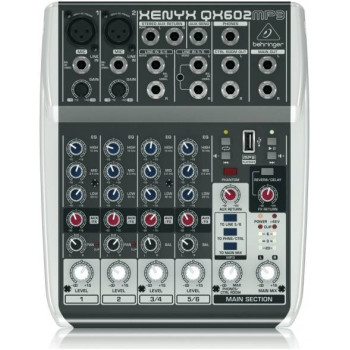 BEHRINGER QX602MP3 - Микшерный пульт