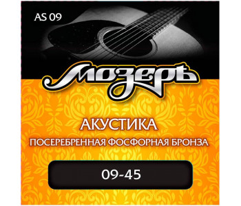 МОЗЕРЪ AS 09 09 - Струны для акустической гитары
