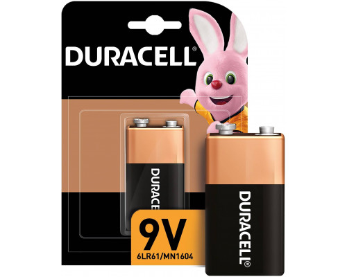 DURACELL 6LR61/6LF22 уп 1 шт - Батарейка тип 9V ('крона')