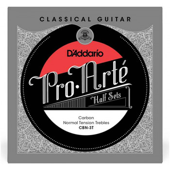D'ADDARIO CBN-3T - Полукомплект струн для классической гитары