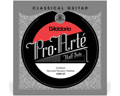 D'ADDARIO CBN-3T - Полукомплект струн для классической гитары