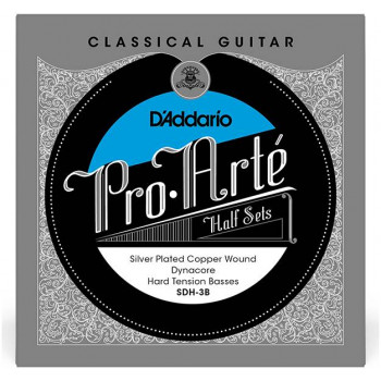 D'ADDARIO SDH-3B - Полукомплект струн для классической гитары