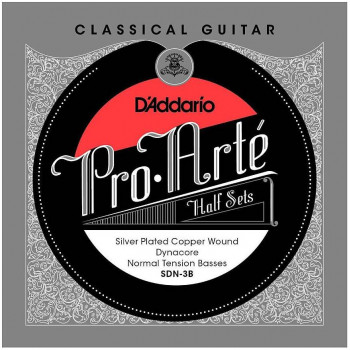D'ADDARIO SDN-3B - Полукомплект струн для классической гитары