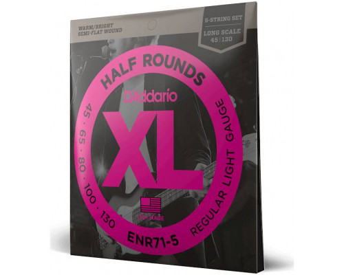 D'ADDARIO ENR71 5 - Струны для бас-гитары 5 струнной
