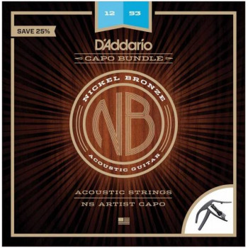 D'ADDARIO NB1253-CP10 - Струны для акустической гитары