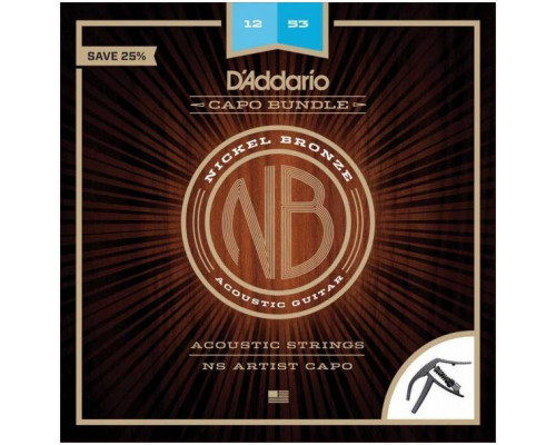 D'ADDARIO NB1253-CP10 - Струны для акустической гитары