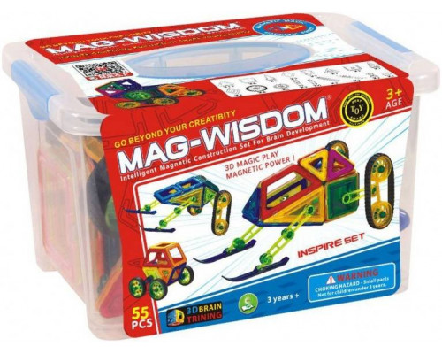 MAGWISDOM KBS-55 - Конструктор магнитный
