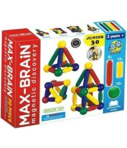 Конструктор магнитный MAX BRAIN KBW-30 Конструктор магнитный MAX BRAIN KBW-30