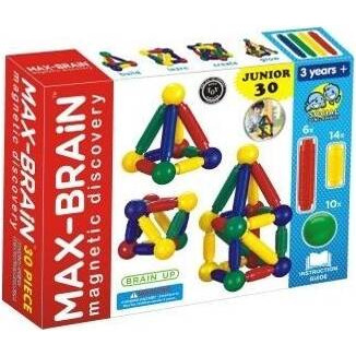 Конструктор магнитный MAX BRAIN KBW-30 Конструктор магнитный MAX BRAIN KBW-30