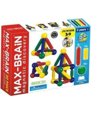 Конструктор магнитный MAX BRAIN KBW-30 Конструктор магнитный MAX BRAIN KBW-30