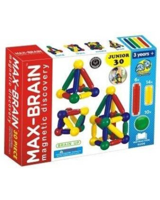 Конструктор магнитный MAX BRAIN KBW-30 Конструктор магнитный MAX BRAIN KBW-30