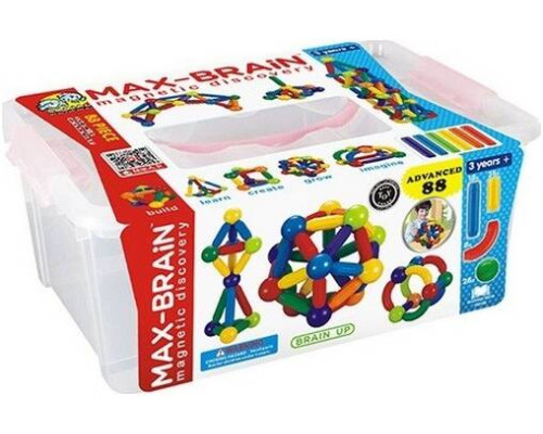Конструктор магнитный MAX BRAIN KBB-88 Конструктор магнитный MAX BRAIN KBB-88