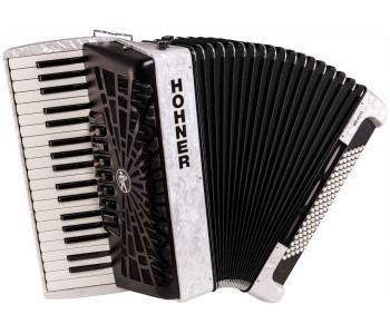 HOHNER Bravo III 96 white - Аккордеон 7/8