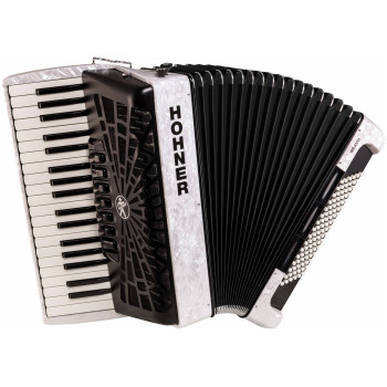 HOHNER Bravo III 96 white - Аккордеон 7/8