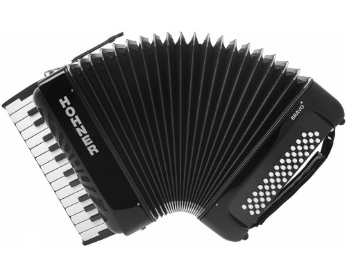 HOHNER Bravo I 49 F black - Аккордеон 1/2
