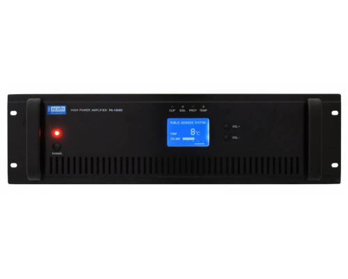 PROAUDIO PA-1000D - Усилитель мощности трансляционный