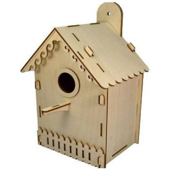 Конструктор блочный POLLY Домик для птиц Конструктор блочный POLLY Домик для птиц