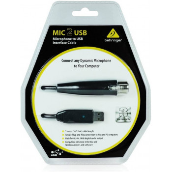 BEHRINGER MIC2USB - Цифровой кабель Беринджер